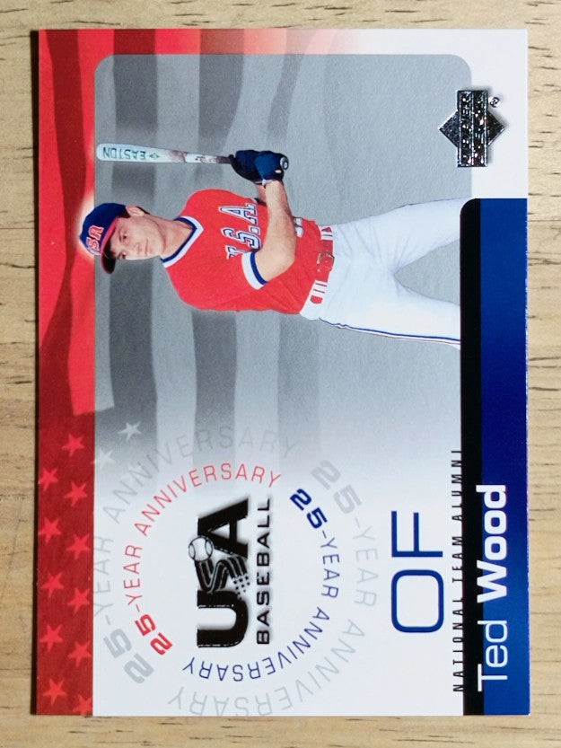 2004 USA Baseball 25th Anniversary #87 Ted Wood