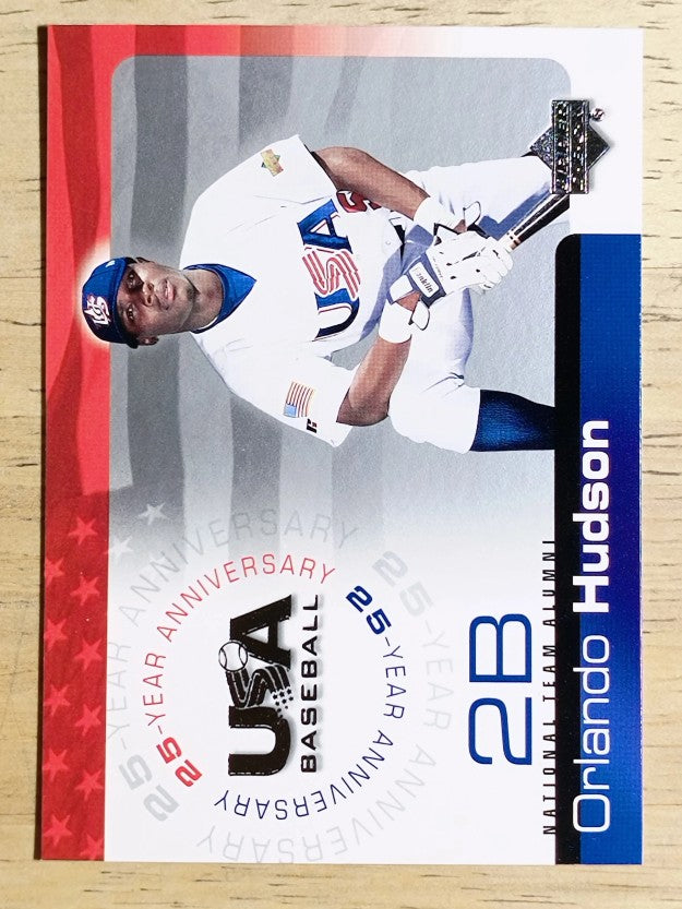 2004 USA Baseball 25th Anniversary #89 Orlando Hudson