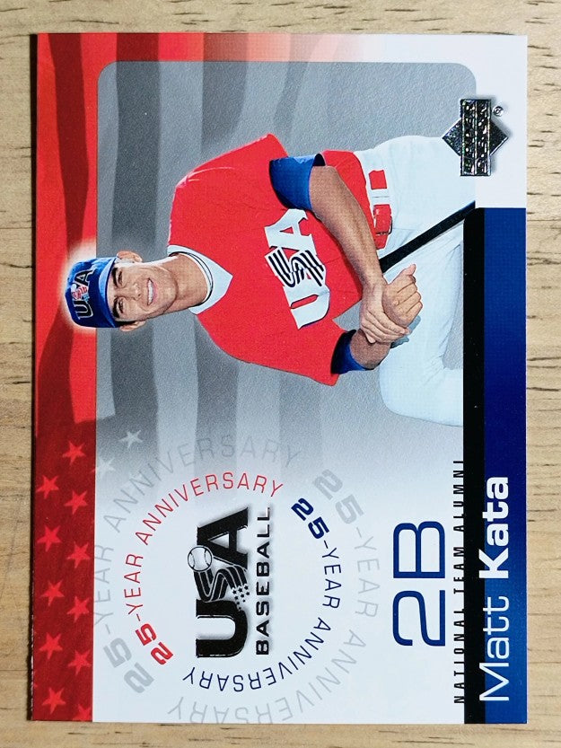 2004 USA Baseball 25th Anniversary #94 Matt Kata