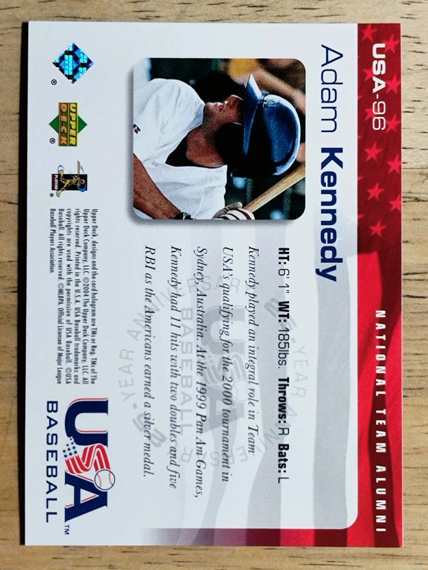 2004 USA Baseball 25th Anniversary #96 Adam Kennedy