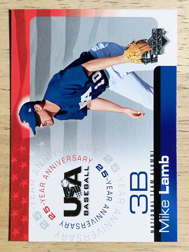2004 USA Baseball 25th Anniversary #108 Mike Lamb
