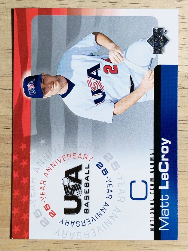 2004 USA Baseball 25th Anniversary #110 Matt LeCroy