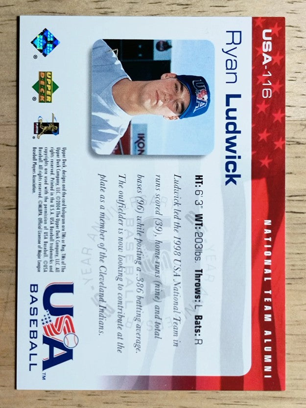 2004 USA Baseball 25th Anniversary #116 Ryan Ludwick