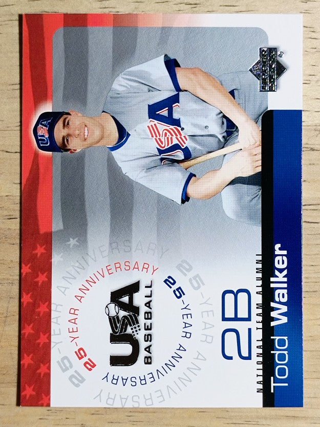 2004 USA Baseball 25th Anniversary #125 Todd Walker