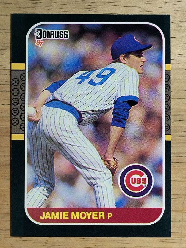 1987 Donruss #315 Jamie Moyer RC