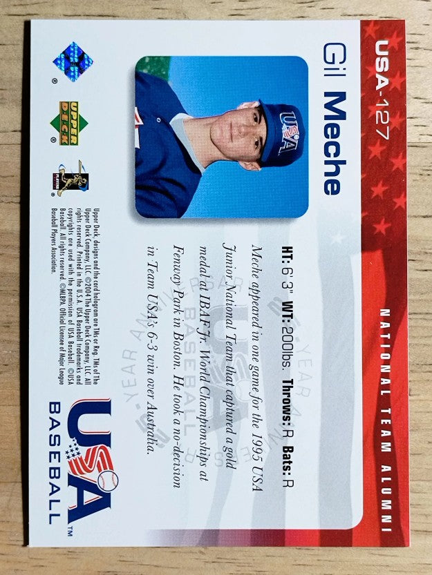 2004 USA Baseball 25th Anniversary #127 Gil Meche