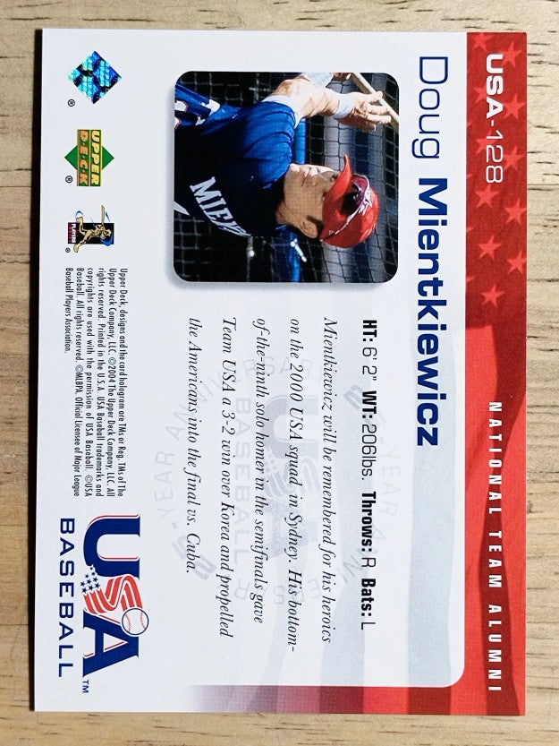2004 USA Baseball 25th Anniversary #128 Doug Mientkiewicz