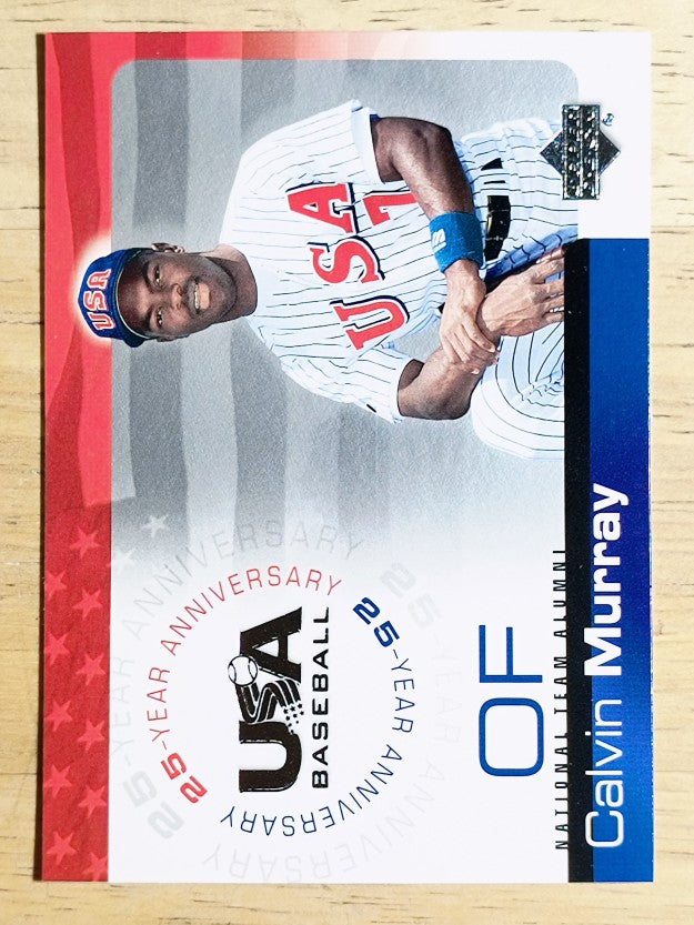 2004 USA Baseball 25th Anniversary #132 Calvin Murray
