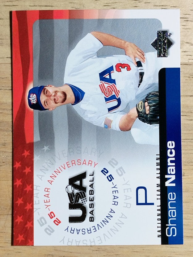 2004 USA Baseball 25th Anniversary #136 Shane Nance