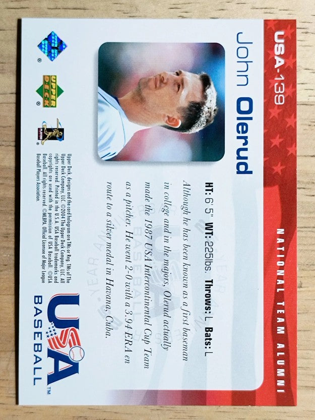 2004 USA Baseball 25th Anniversary #139 John Olerud