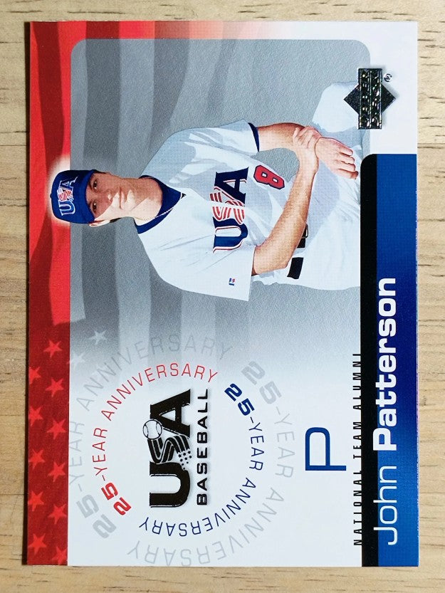 2004 USA Baseball 25th Anniversary #143 John Patterson