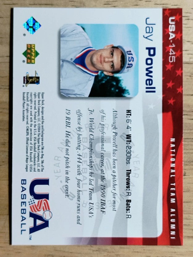 2004 USA Baseball 25th Anniversary #145 Jay Powell
