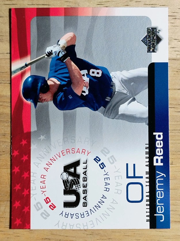 2004 USA Baseball 25th Anniversary #149 Jeremy Reed