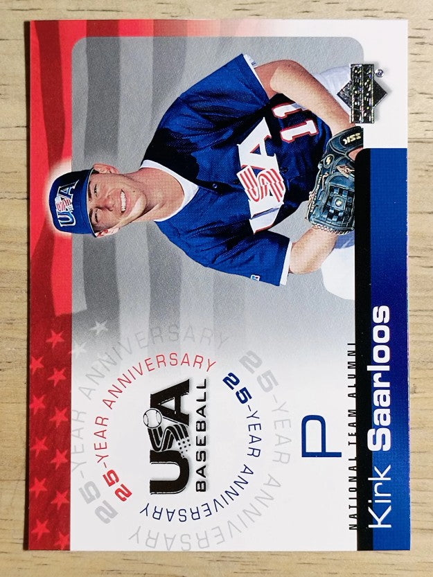 2004 USA Baseball 25th Anniversary #158 Kirk Saarloos