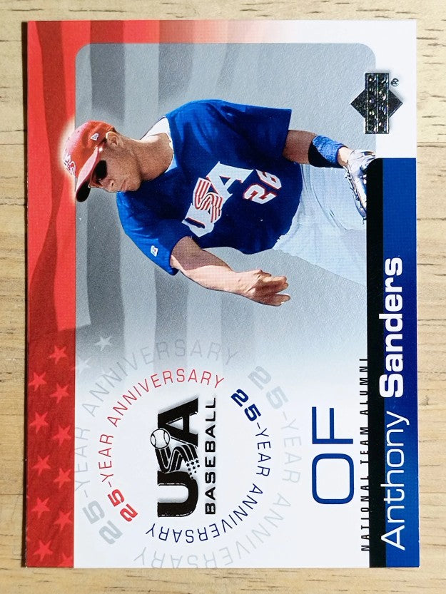 2004 USA Baseball 25th Anniversary #159 Anthony Sanders