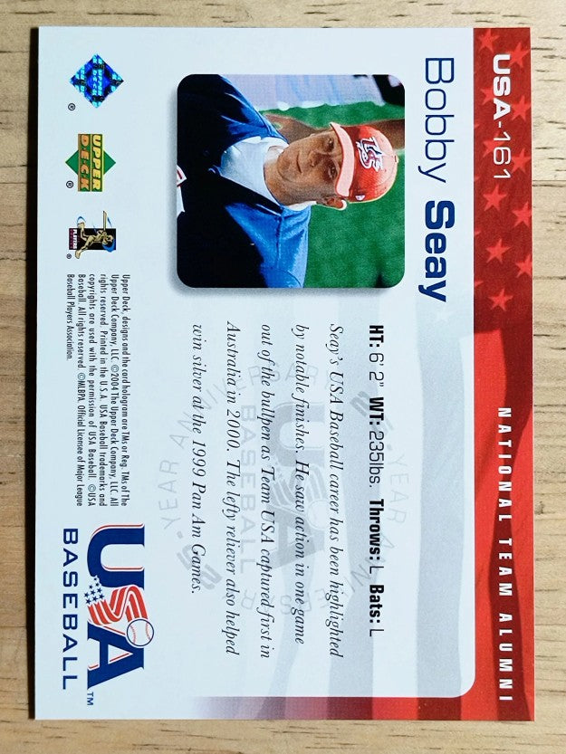 2004 USA Baseball 25th Anniversary #161 Bobby Seay