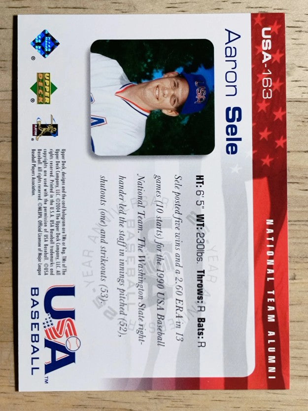 2004 USA Baseball 25th Anniversary #163 Aaron Sele