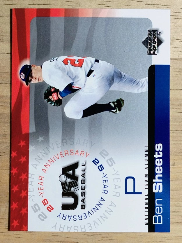 2004 USA Baseball 25th Anniversary #164 Ben Sheets