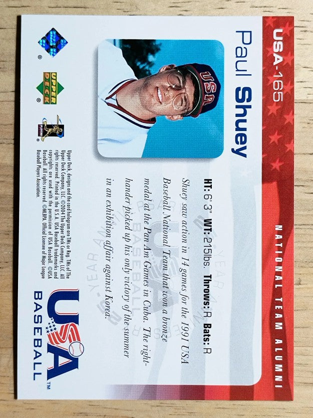 2004 USA Baseball 25th Anniversary #165 Paul Shuey