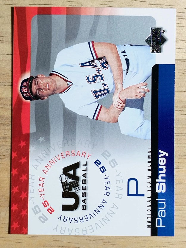 2004 USA Baseball 25th Anniversary #165 Paul Shuey
