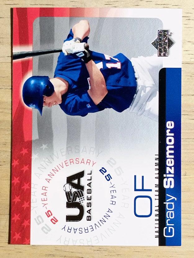 2004 USA Baseball 25th Anniversary #166 Grady Sizemore