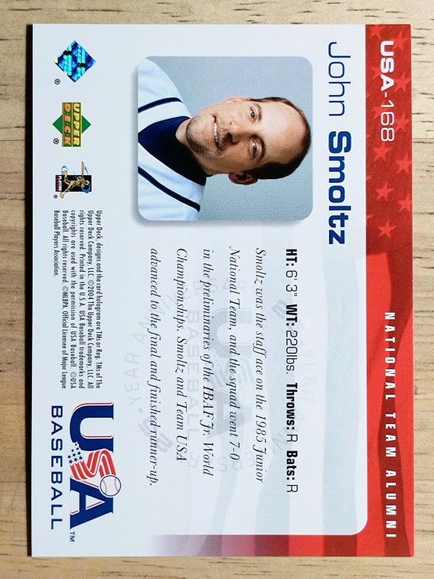 2004 USA Baseball 25th Anniversary #168 John Smoltz