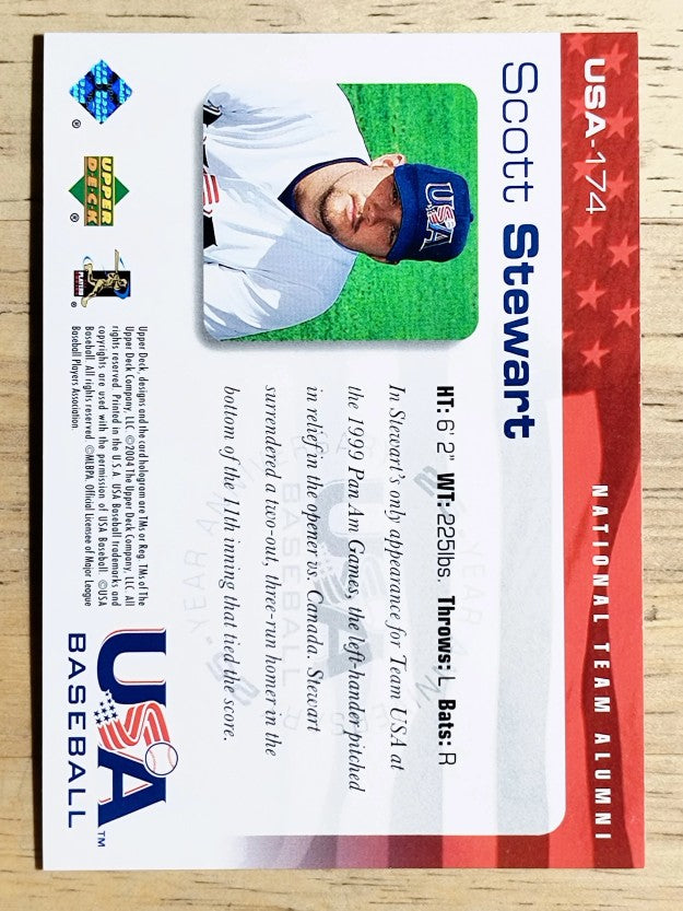2004 USA Baseball 25th Anniversary #174 Scott Stewart