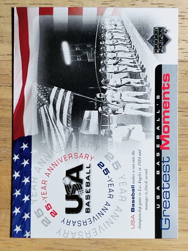 2004 USA Baseball 25th Anniversary #186 1984 Los Angeles GM