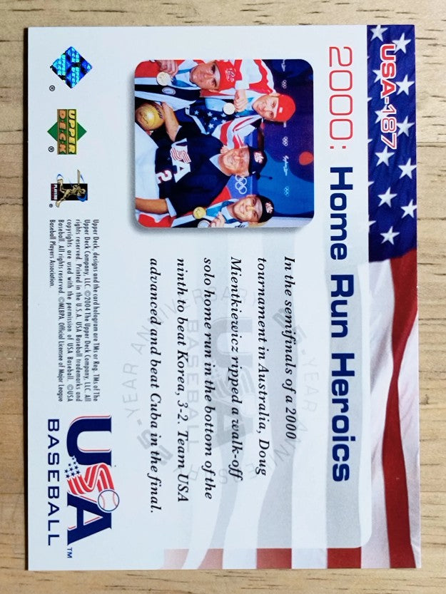 2004 USA Baseball 25th Anniversary #187 Mient/Las/Sheets/Neill GM