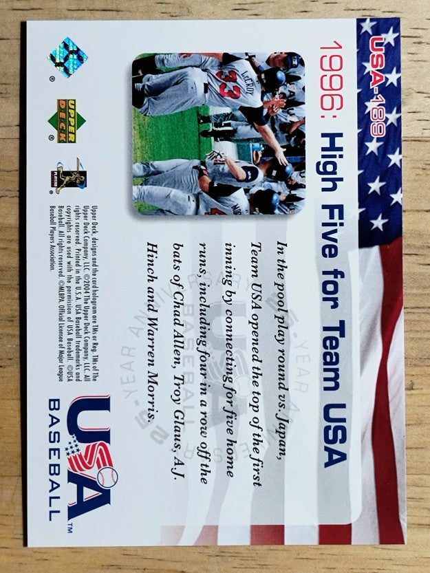 2004 USA Baseball 25th Anniversary #189 96 Olympic Team GM
