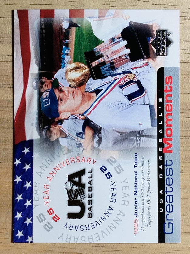 2004 USA Baseball 25th Anniversary #192 95 Jr. Nat'l Team GM