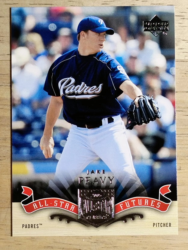 2005 UD All-Star Classics #60 Jake Peavy FUT