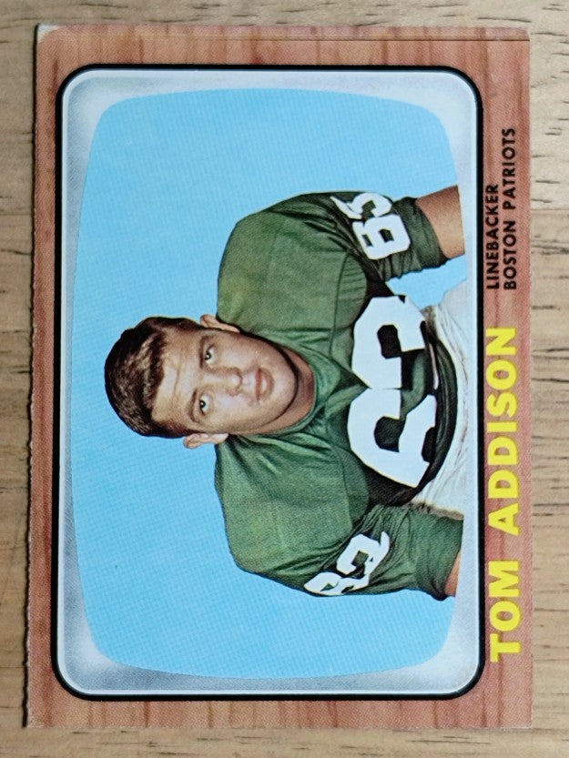 1966 Topps #1 Tommy Addison (VGEX)