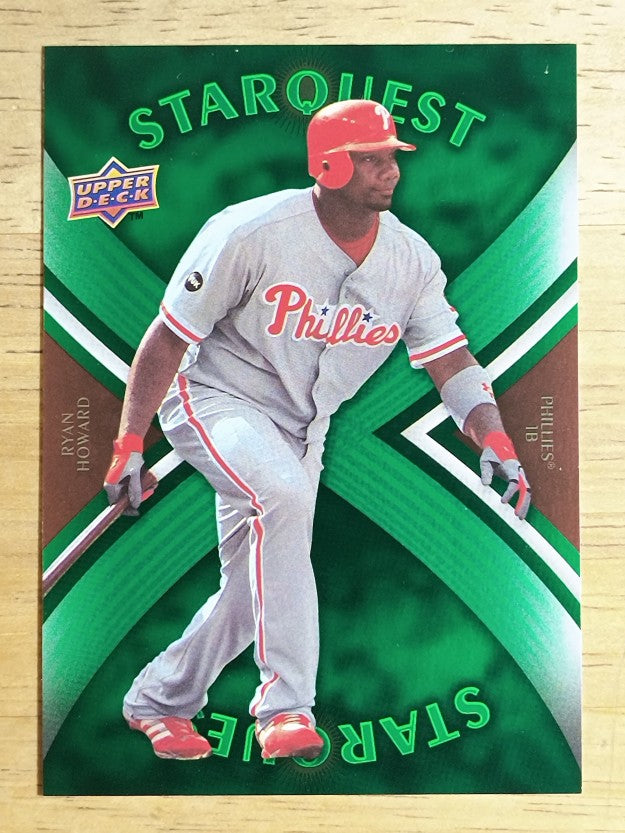 2008 Upper Deck First Edition StarQuest #SQ8 Ryan Howard