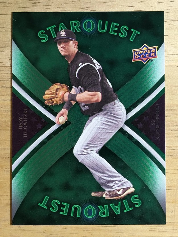 2008 Upper Deck First Edition StarQuest #SQ58 Troy Tulowitzki