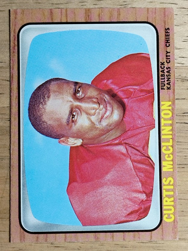 1966 Topps #72 Curtis McClinton (NM)