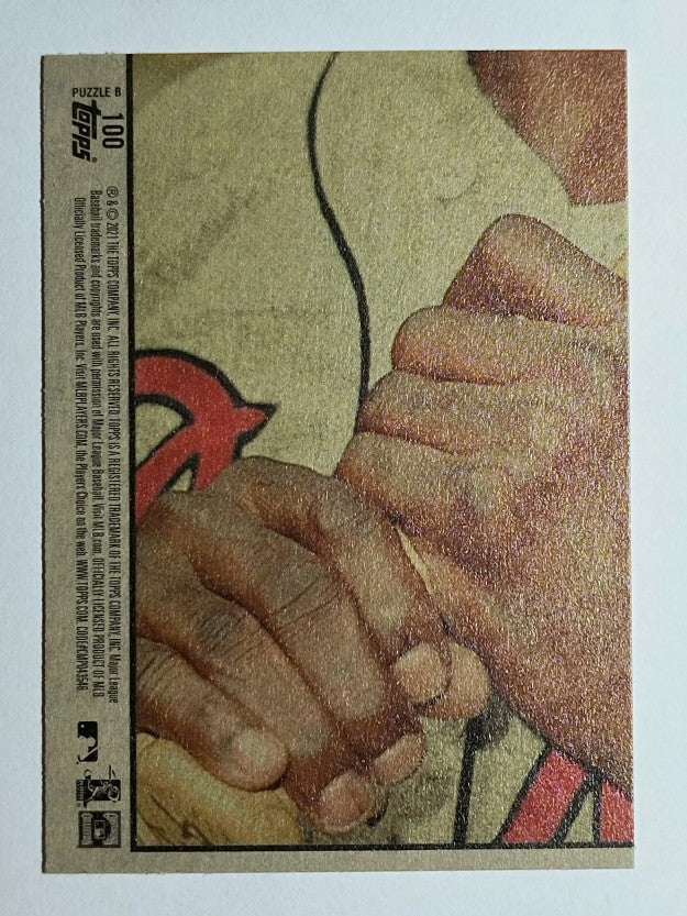 2021 Topps Heritage #100 Jacob deGrom IA