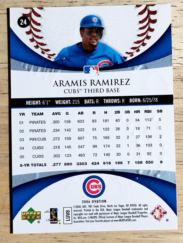2006 Upper Deck Ovation #24 Aramis Ramirez