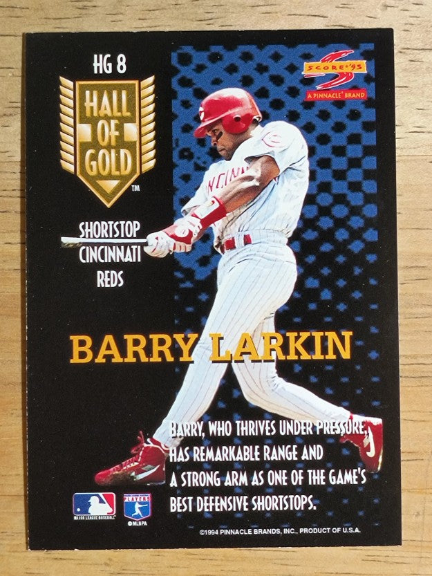 1995 Score Hall of Gold #HG8 Barry Larkin