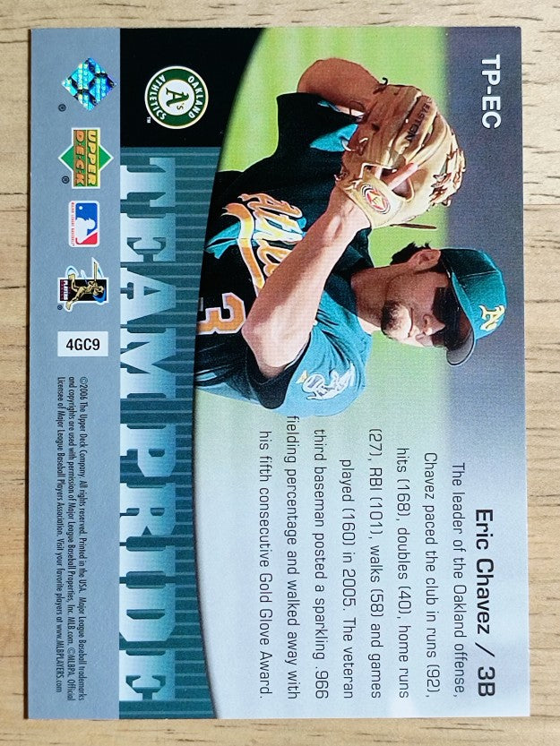 2006 Upper Deck Team Pride #EC Eric Chavez
