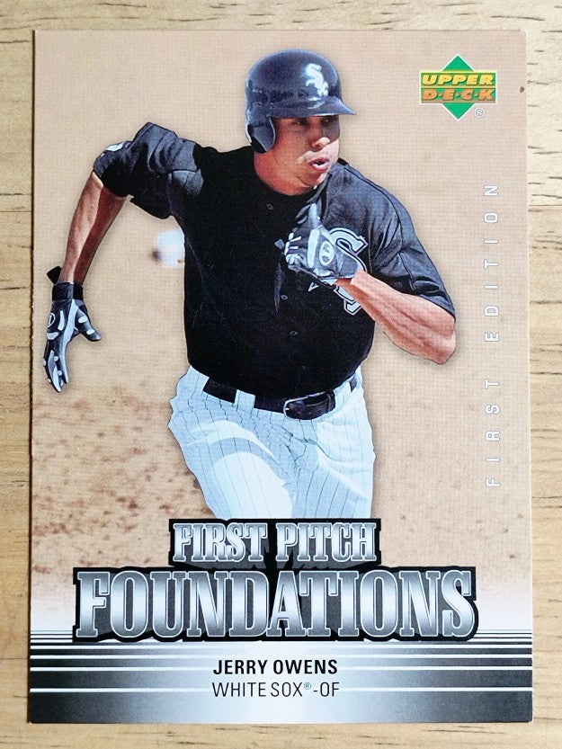 2007 Upper Deck First Edition First Pitch Foundations #JO Jerry Owens