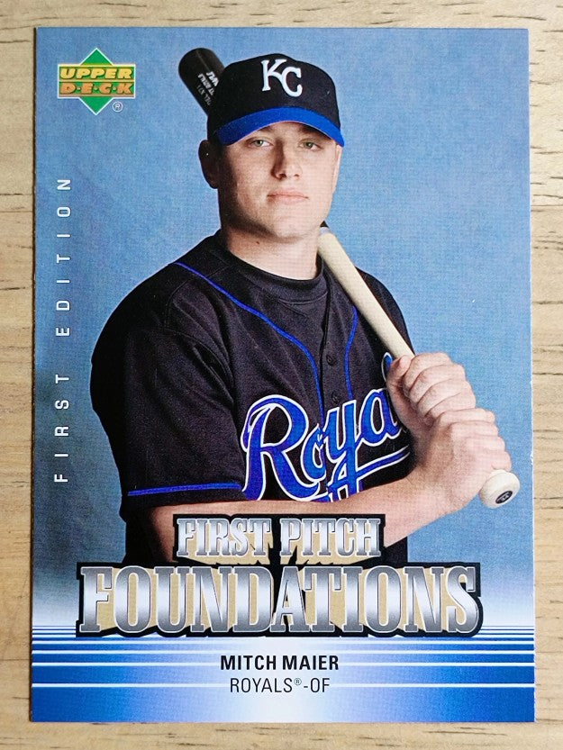 2007 Upper Deck First Edition First Pitch Foundations #MM Mitch Maier