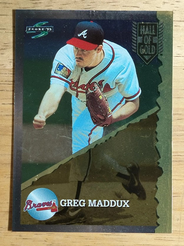 1995 Score Hall of Gold #HG18 Greg Maddux