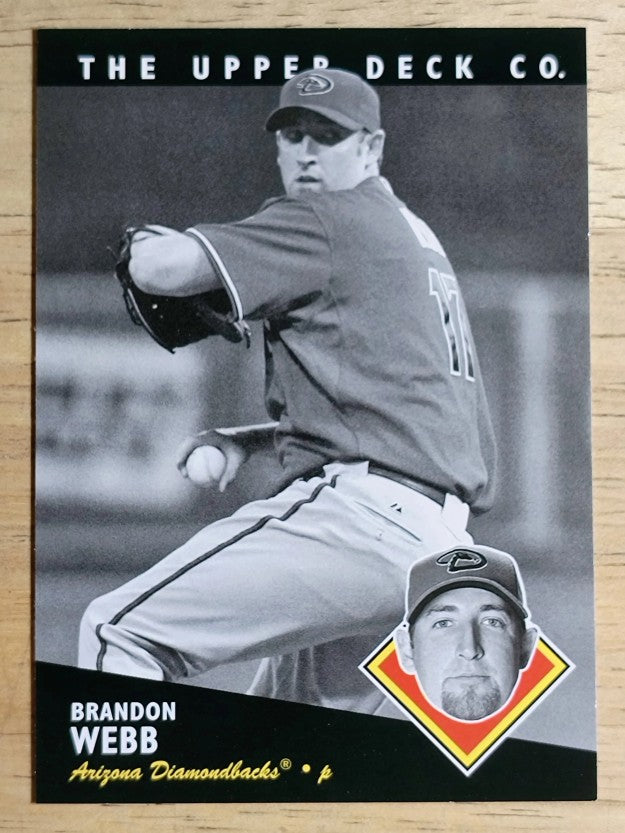 2008 Upper Deck Timeline #147 Brandon Webb 94 ATH