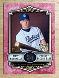 2009 UD A Piece of History Red #106 Matt Antonelli (NM)