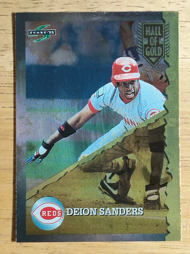 1995 Score Hall of Gold #HG27 Deion Sanders