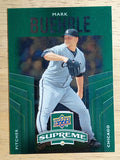 2010 Upper Deck Supreme Green #S11 Mark Buehrle