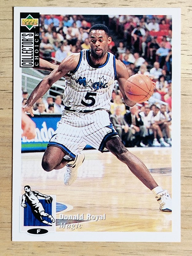 1994-95 Collector's Choice #5 Donald Royal