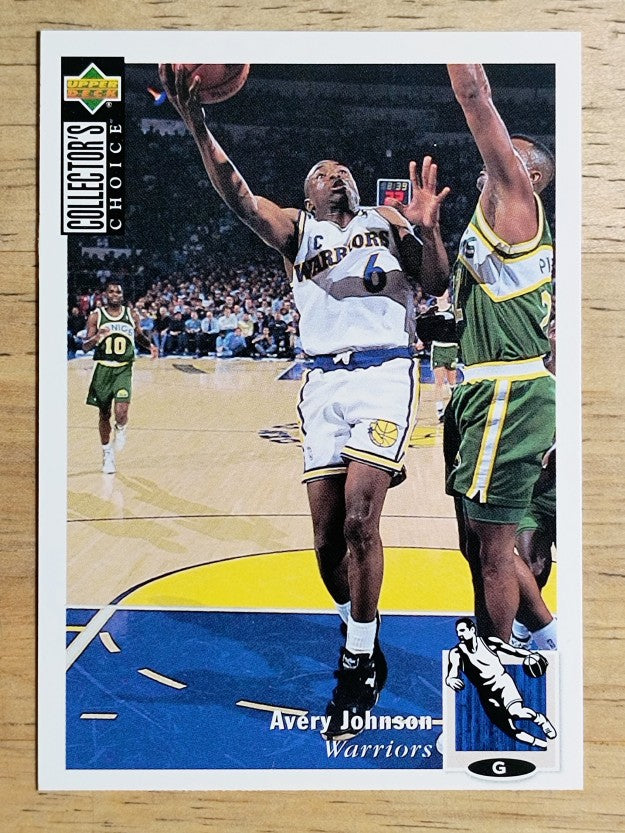 1994-95 Collector's Choice #6 Avery Johnson