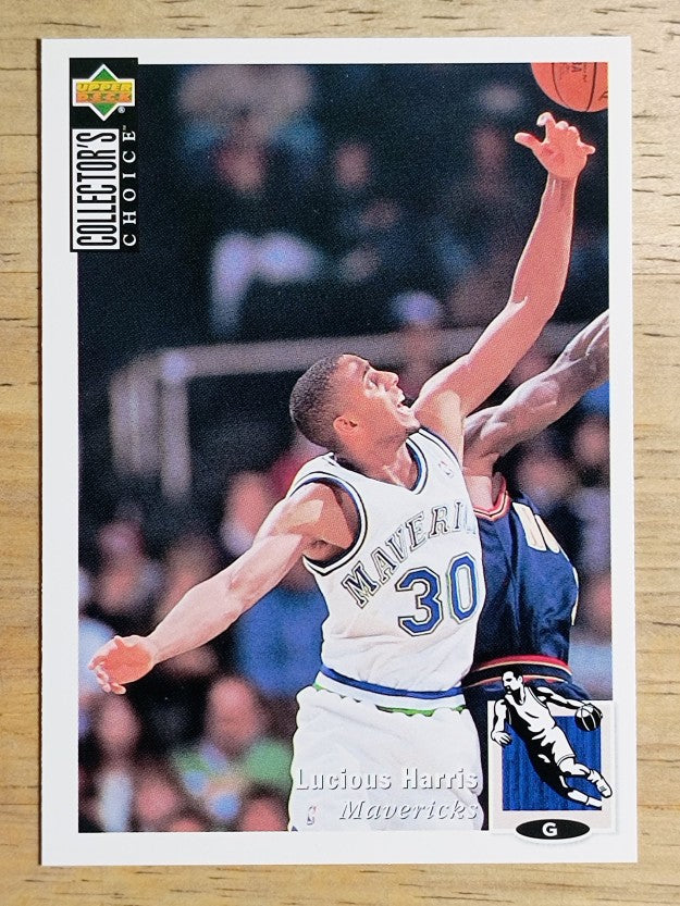 1994-95 Collector's Choice #16 Lucious Harris